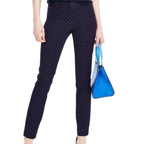 Banana Republic Avery Diamond Design Print Pants - Picture 1 of 12